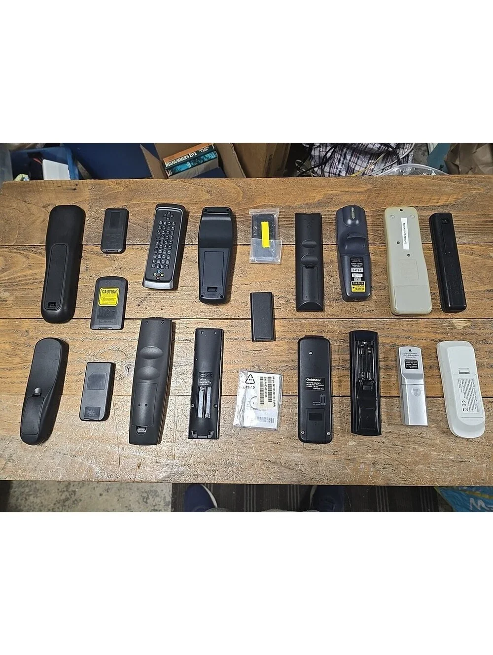 Lot of 20 Mixed Remote Controls Vizio Arion Zenith Goldstar Sharp MGA